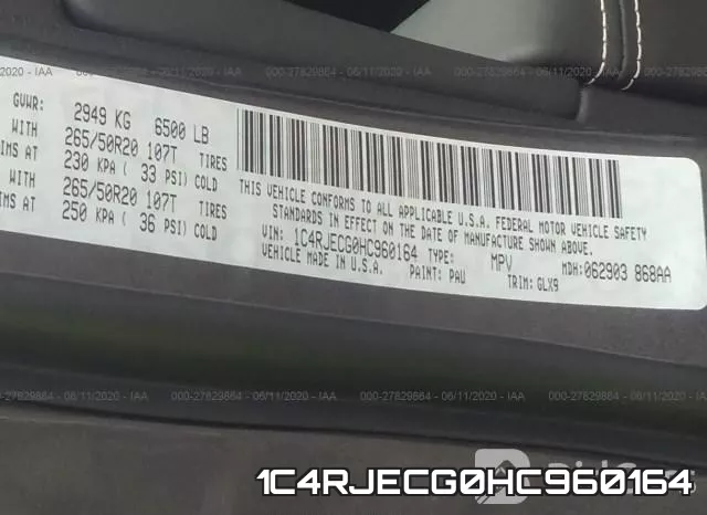 1C4RJECG0HC960164 фото 10