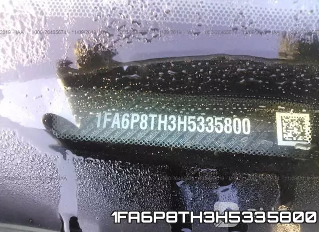 1FA6P8TH3H5335800 фото 10
