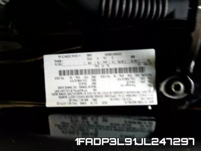 1FADP3L91JL247297 фото 2