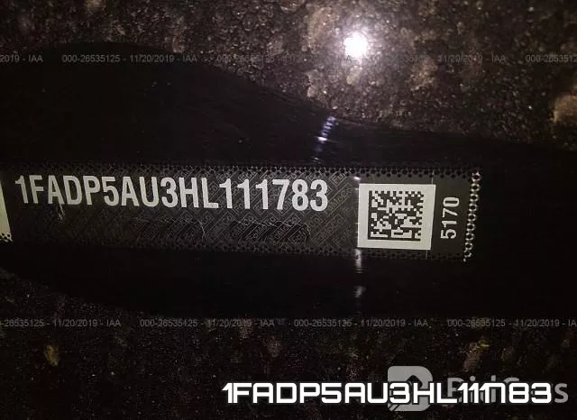 1FADP5AU3HL111783 фото 10