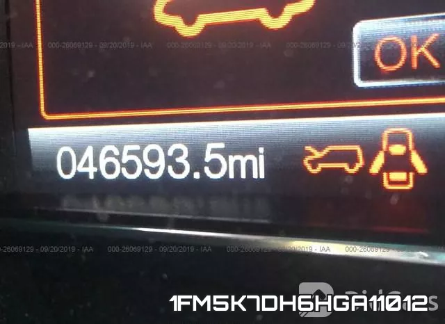 1FM5K7DH6HGA11012 фото 8