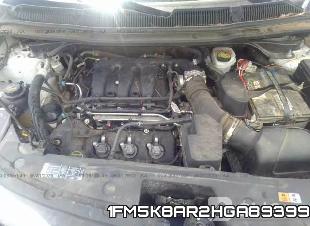 1FM5K8AR2HGA89399 фото 2