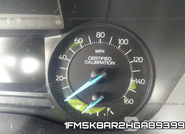 1FM5K8AR2HGA89399 фото 8
