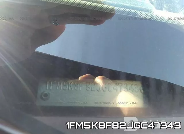 1FM5K8F82JGC47343 фото 10