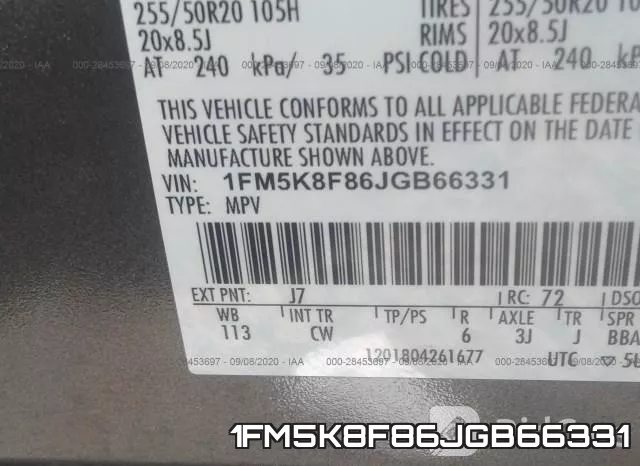 1FM5K8F86JGB66331 фото 10