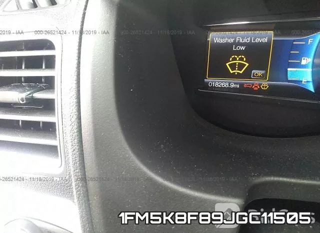 1FM5K8F89JGC11505 фото 8