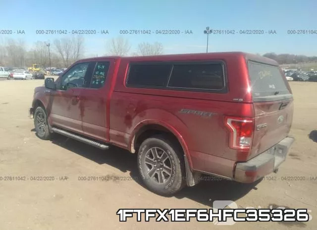 1FTFX1EF6HFC35326 фото 4
