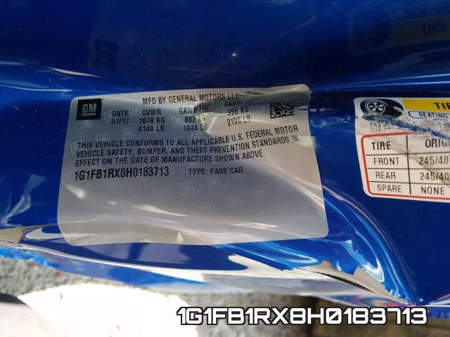 1G1FB1RX8H0183713 фото 2