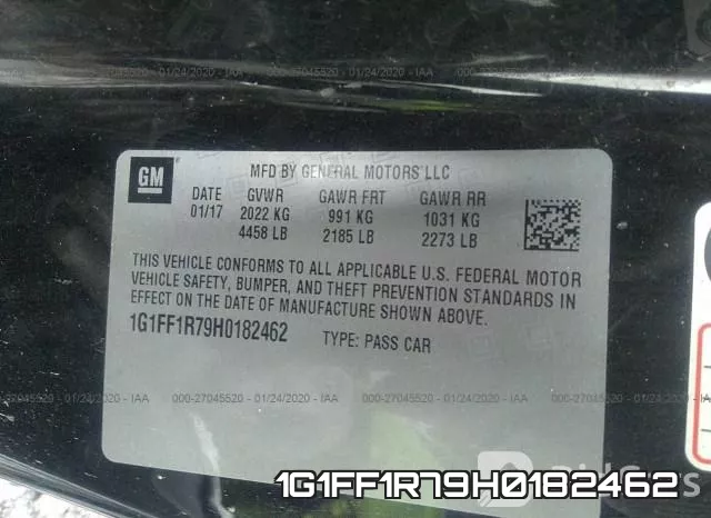 1G1FF1R79H0182462 фото 10