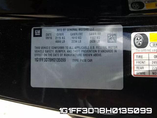 1G1FF3D78H0135099 фото 2