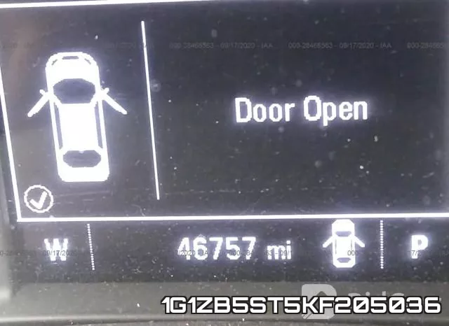 1G1ZB5ST5KF205036 фото 8