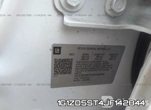 1G1ZD5ST4JF142844 фото 10