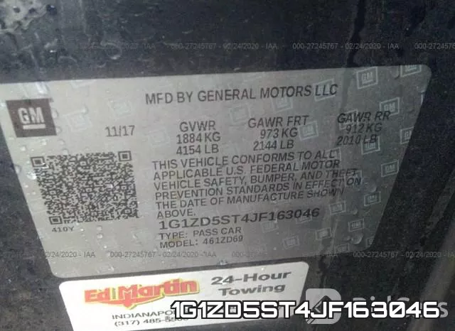 1G1ZD5ST4JF163046 фото 10