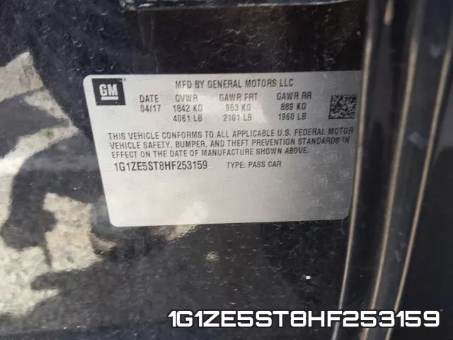 1G1ZE5ST8HF253159 фото 2