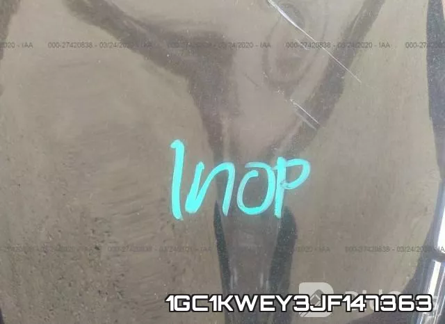 1GC1KWEY3JF147363 фото 8