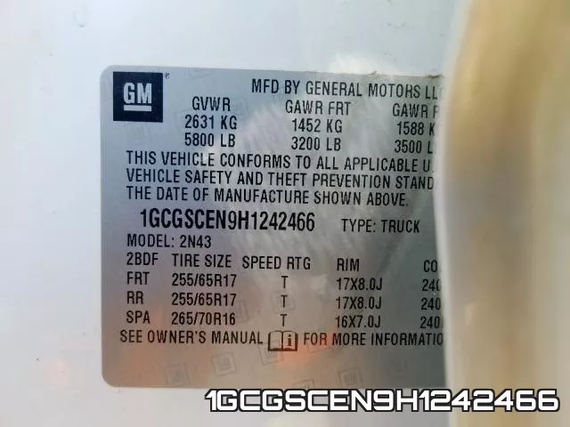 1GCGSCEN9H1242466 фото 2