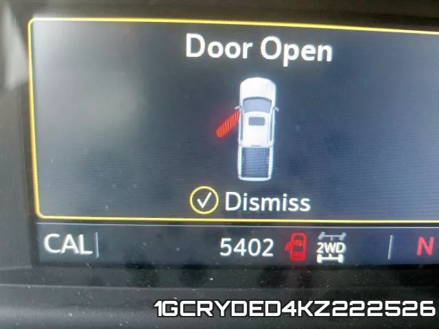 1GCRYDED4KZ222526 фото 9