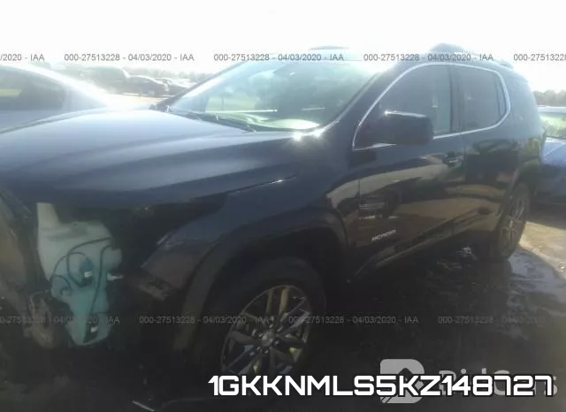 1GKKNMLS5KZ148727 фото 3
