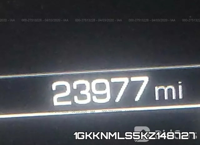1GKKNMLS5KZ148727 фото 8