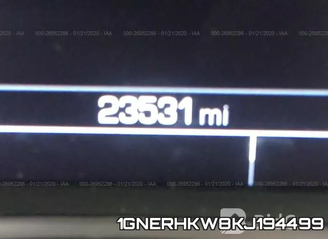 1GNERHKW8KJ194499 фото 8