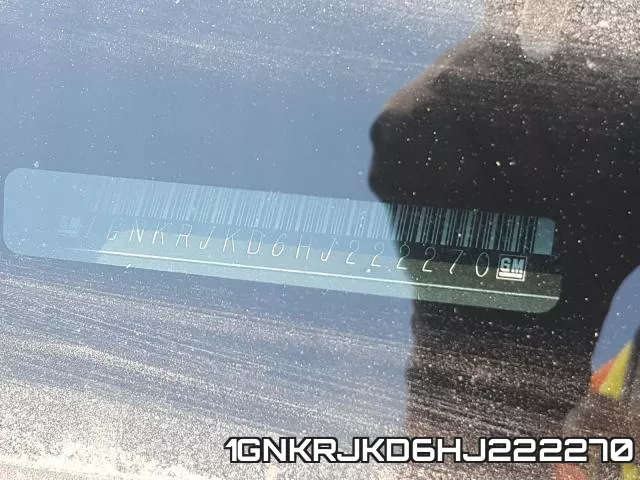 1GNKRJKD6HJ222270 фото 2
