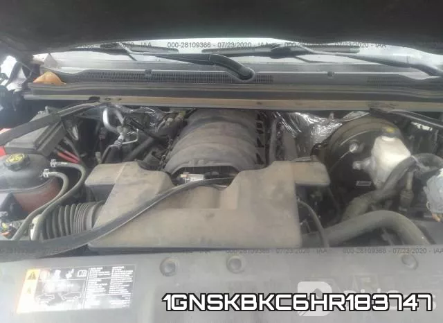 1GNSKBKC6HR183747 фото 2