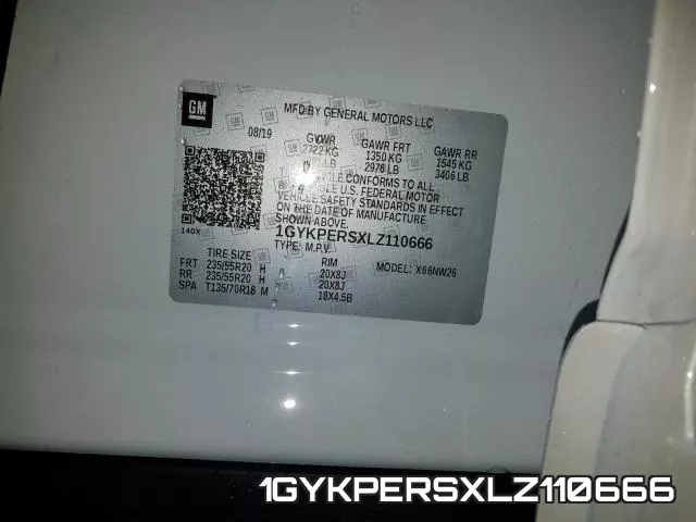 1GYKPERSXLZ110666 фото 2