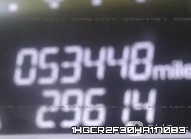 1HGCR2F30HA117083 фото 8