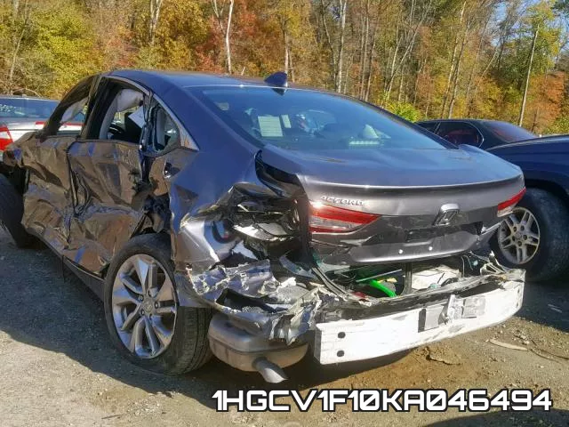 1HGCV1F10KA046494 фото 10