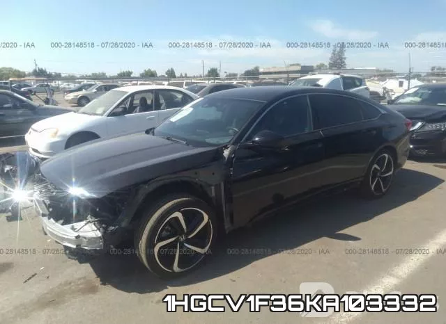 1HGCV1F36KA103332 фото 3