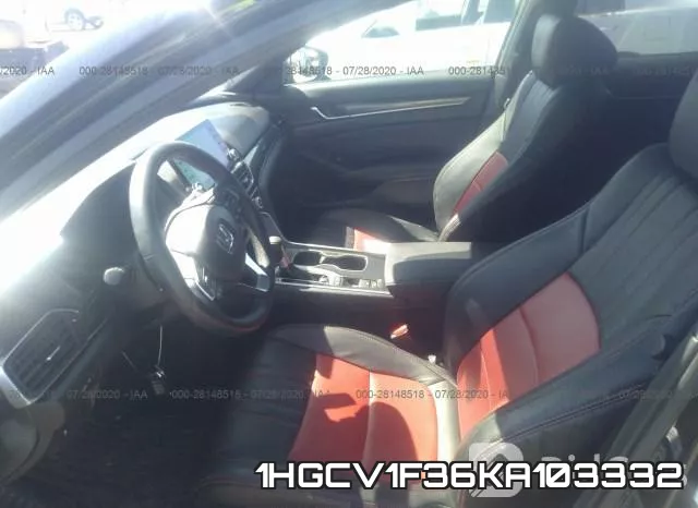 1HGCV1F36KA103332 фото 6