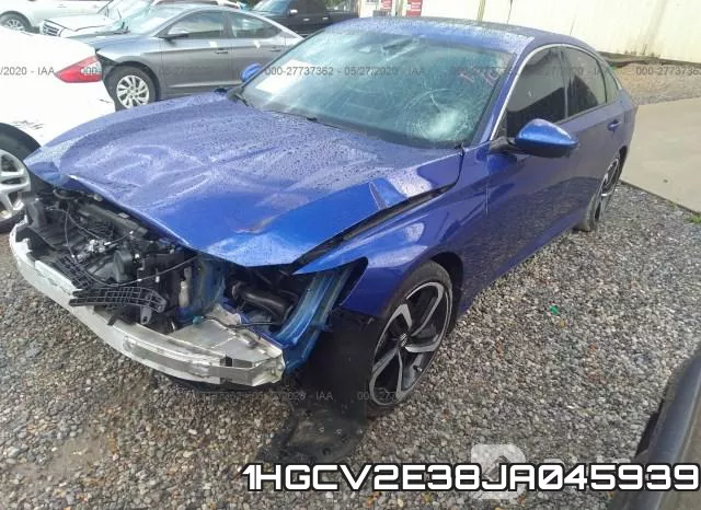 1HGCV2E38JA045939 фото 3