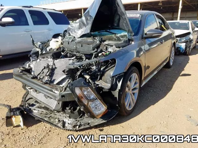 1VWLA7A30KC000848 фото 3