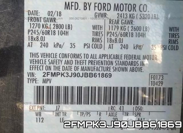 2FMPK3J90JBB61869 фото 10
