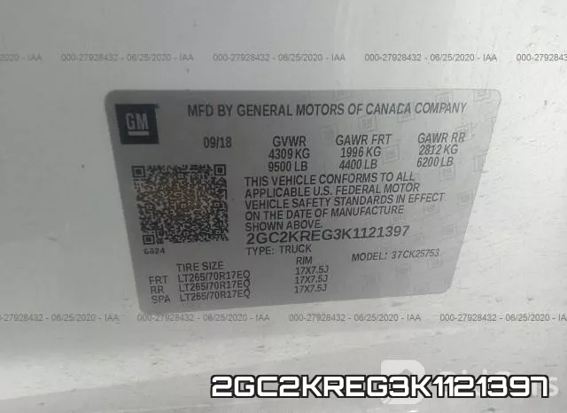 2GC2KREG3K1121397 фото 10