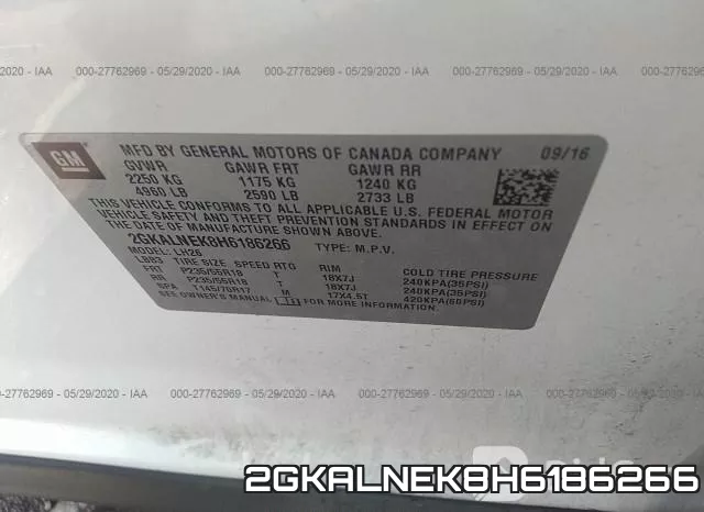 2GKALNEK8H6186266 фото 10