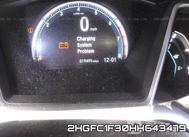 2HGFC1F30HH643479 фото 8