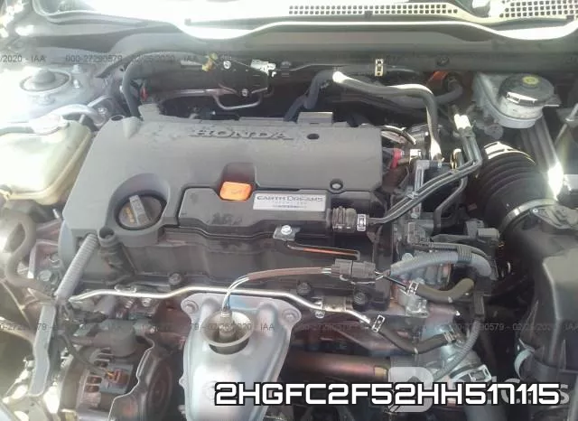 2HGFC2F52HH517115 фото 2