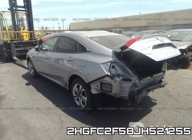 2HGFC2F58JH521255 фото 4