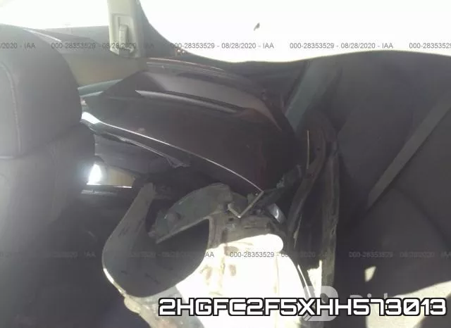 2HGFC2F5XHH573013 фото 9