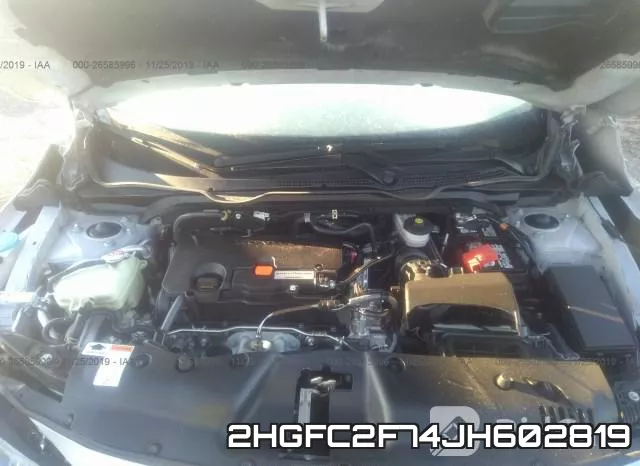 2HGFC2F74JH602819 фото 2