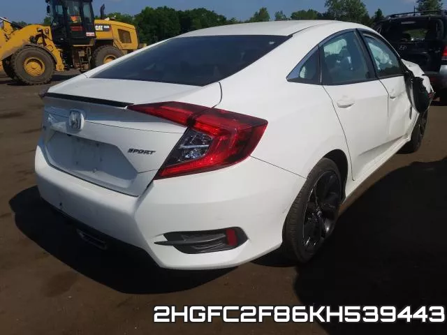 2HGFC2F86KH539443 фото 5