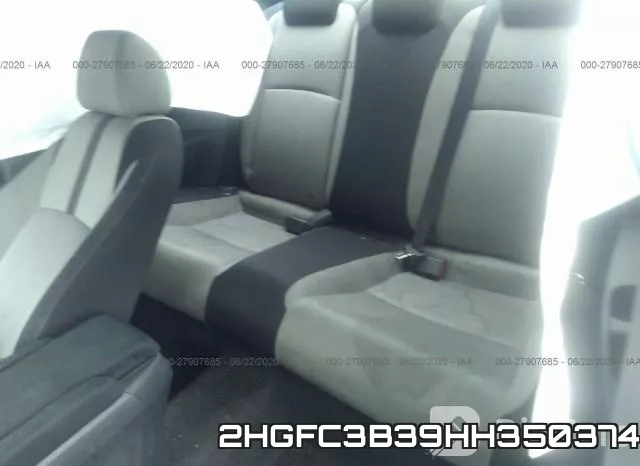 2HGFC3B39HH350374 фото 9