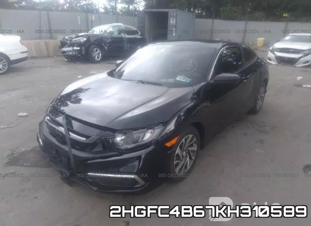 2HGFC4B67KH310589 фото 3