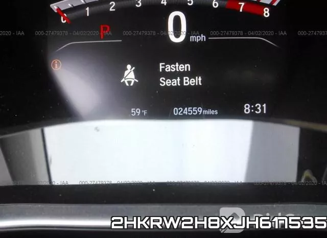 2HKRW2H8XJH617535 фото 8