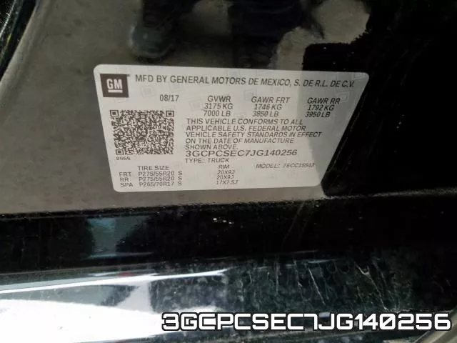 3GCPCSEC7JG140256 фото 2