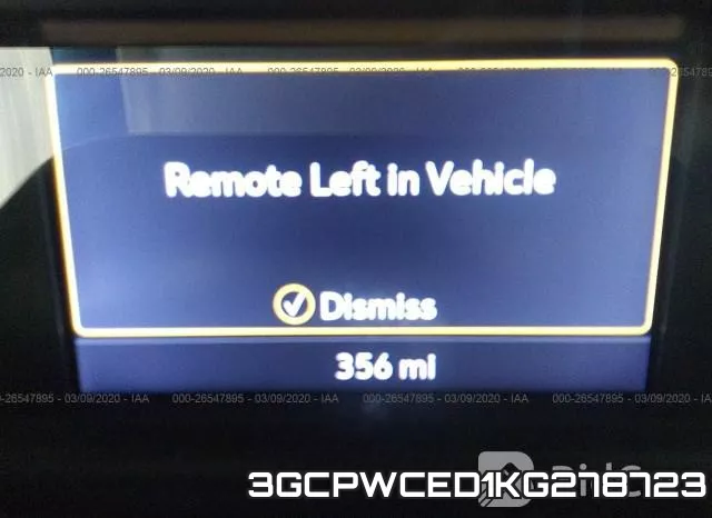 3GCPWCED1KG278723 фото 8
