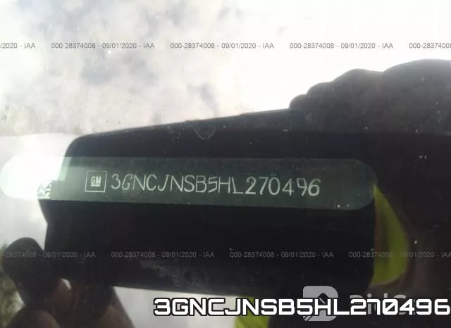 3GNCJNSB5HL270496 фото 10