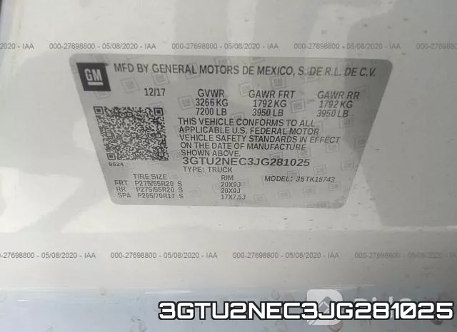 3GTU2NEC3JG281025 фото 10