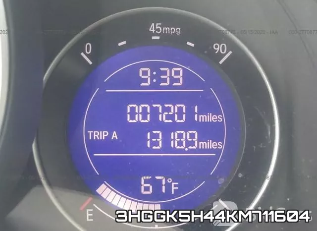 3HGGK5H44KM711604 фото 8